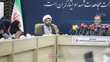 عکس/ نشست خبری تشریح برنامه‌های بنیاد شهید در هفته دفاع مقدس برگزار شد