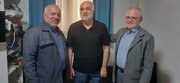 دیدار مشاور پیگیری امور خانواده شهدا و ایثارگران با جانباز دوران دفاع مقدس