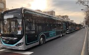 نرده‌های BRT تهران جمع می‌شوند