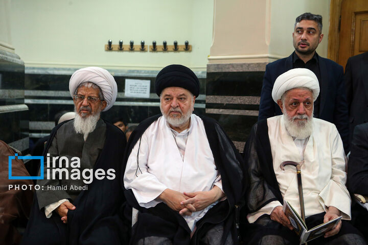 خاکسپاری ایت الله شبیری