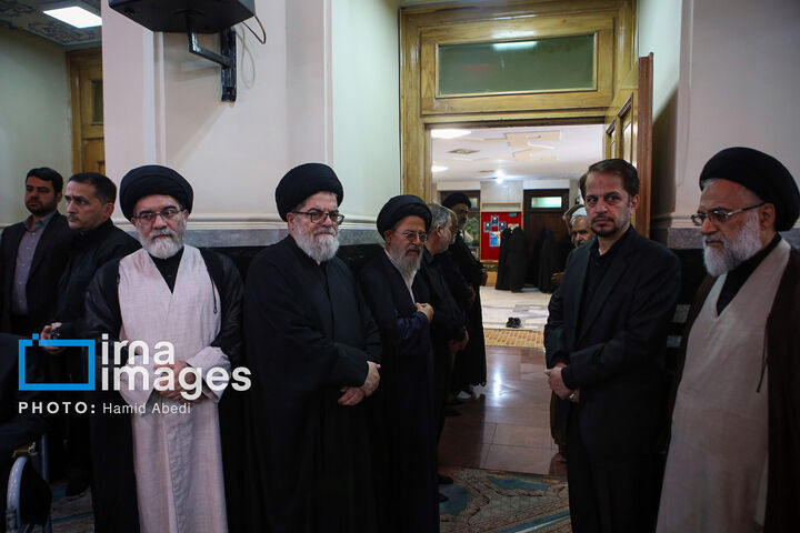 خاکسپاری ایت الله شبیری