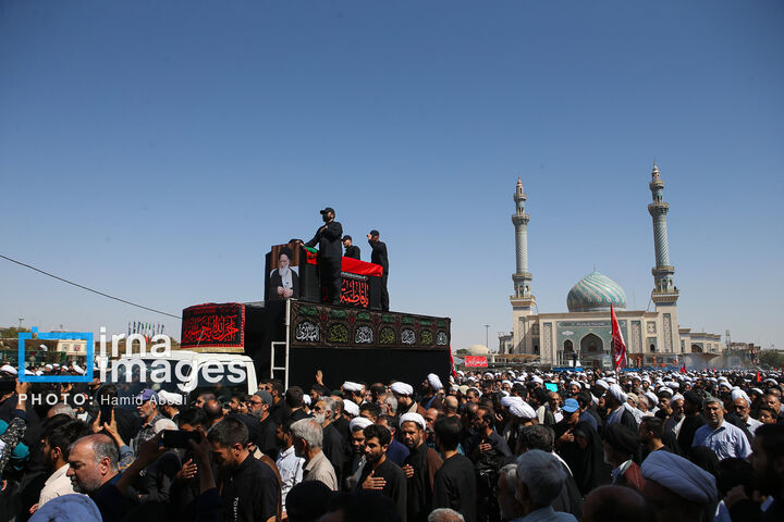 خاکسپاری ایت الله شبیری