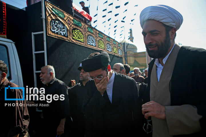 خاکسپاری ایت الله شبیری