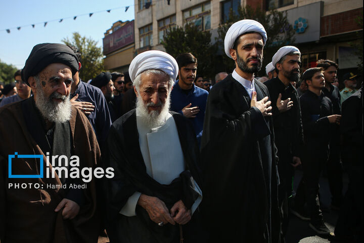 خاکسپاری ایت الله شبیری