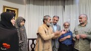 دیدار نایب رئیس اول مجلس شورای اسلامی با خانواده دانشمند شهید دکتر حسین طاهری در پردیس