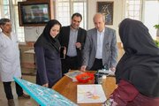بازدید مدیرعامل شرکت متد از بیمارستان میلاد شهریار