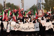 اجتماع ۱۱۰ هزار نفری «جان‌فدایان ایران» در جوار تنگه هرمز