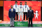 عکس/ کسب مدال طلا کوراش توسط بریمانلو
