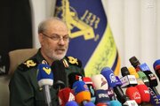 عکس/ نشست خبری سخنگوی سپاه پاسداران با رسانه‌های خارجی