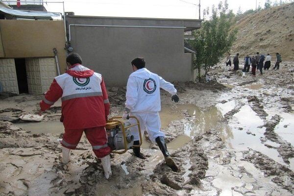 اماده باش هلال احمر برای سیلاب پاییزی