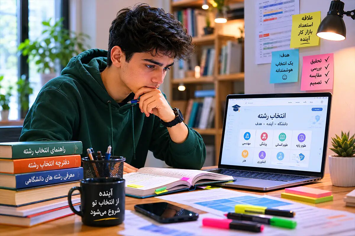 آغاز انتخاب رشته کنکور ۱۴۰۵ از امروز