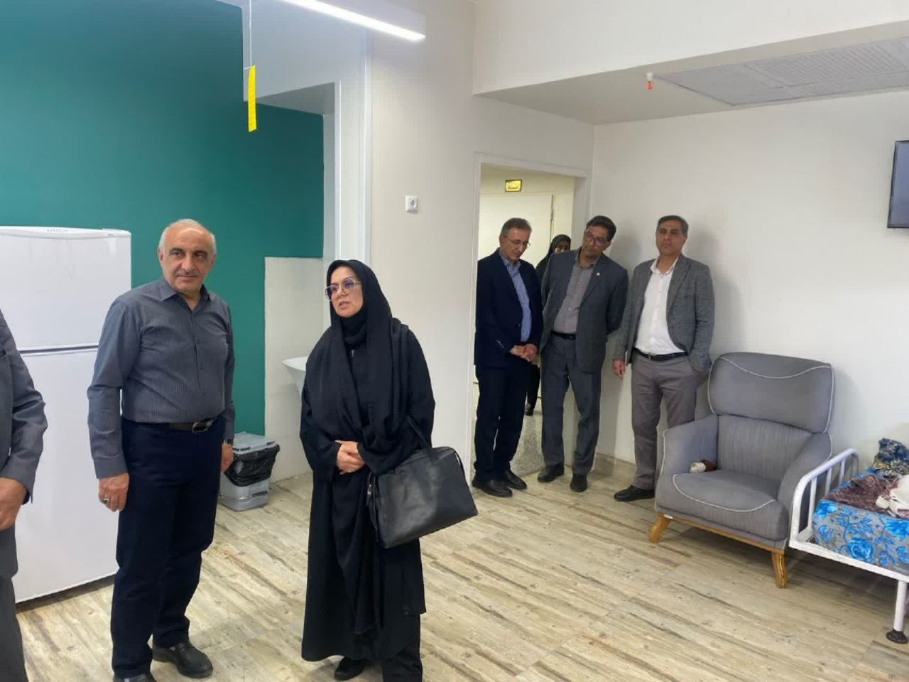 بازدید مدیران کل بنیاد شهید و بهزیستی اصفهان از مراکز نگهداری سالمندان