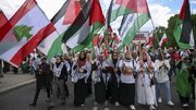 راهپیمایی صدها نفر در برلین در حمایت از حقوق فلسطینیان