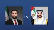 تماس الجولانی با رئیس امارات پس از بازگشت از ریاض