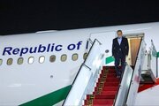 پزشکیان وارد شهر ترکمن باشی شد