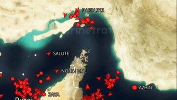 محل تجمع نفتکش‌ها در نزدیک امارات منفجر شد