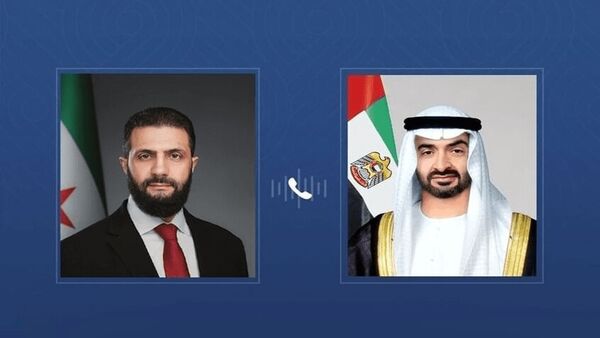 تماس الجولانی با رئیس امارات پس از بازگشت از ریاض