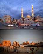 غزه پیش و پس از جنگ