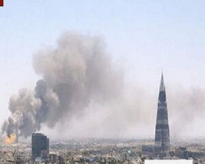 شنیده شدن صدای انفجار مهیب در فرودگاه ریاض