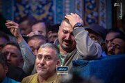 عکس/ حضور جمعی از موکب‌داران عراقی در رواق دارالذکر