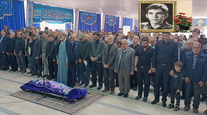مادر شهید محمد مهان در مراغه آسمانی شد