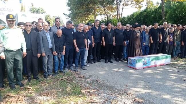 جانباز سرافراز ۷۰ درصد «شکریان» از تنکابن مازندران به همرزمان شهیدش پیوست