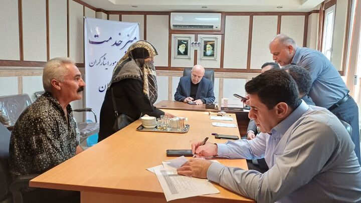 میز خدمت در گیلان