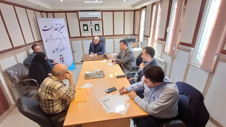 میز خدمت در گیلان