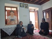 دیدار مدیرکل بنیاد شهید مازندران با پدر شهید احمد حبیبی در ساری