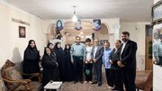 دیدار معاون تعاون و امور اجتماعی بنیاد با خانواده معزز ۸ شهید «سلطانی‌نژاد» و شهید «حسین عرب‌نژاد»