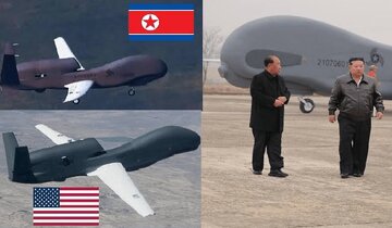 پهپاد گلوبال‌هاوک ساخت کره شمالی