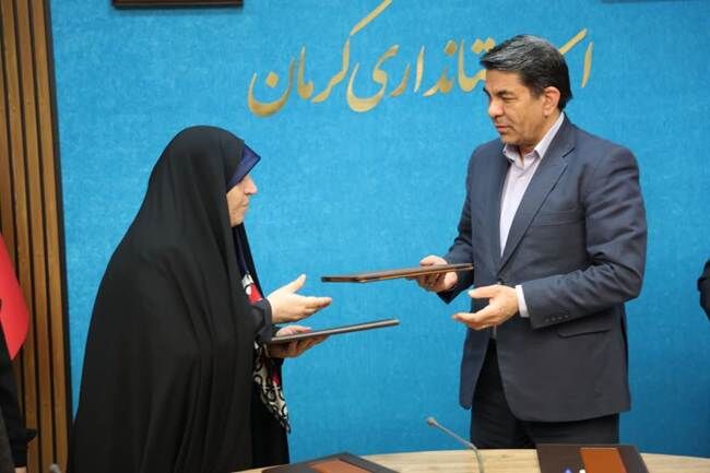 امضای دو تفاهم‌نامه برای ساماندهی اشتغال و تأمین مسکن ایثارگران در کرمان