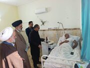 دیدار نماینده ولی فقیه در بنیاد شهید با جانبازان نخاعی مازندران