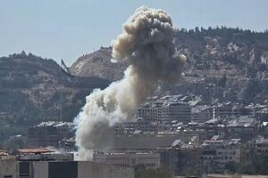 حمله رژیم صهیونیستی به حومه دمشق