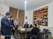 برگزاری دوره دوم کمیسیون پزشکی برای مجروحان جنگ تحمیلی رمضان در شهرستان لامرد
