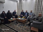 دیدار رئیس بنیاد شهید و امور ایثارگران با جانباز سرافراز «محمد روحی»