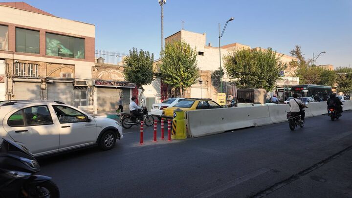 ساماندهی ترافیک و مدیریت حمل‌ونقل در خیابان خیام
