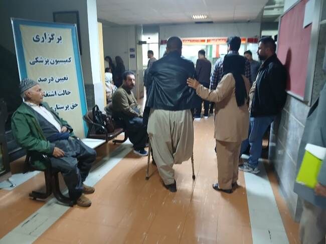 برگزاری کمیسیون پزشکی بنیاد شهید کردستان