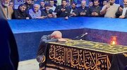 پزشکیان‌ به زیارت مزار رهبر شهید انقلاب رفت