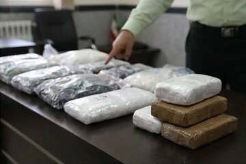 کشف بیش از ۲و نیم تن انواع موادمخدر
