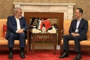 رحمانی فضلی: روابط ایران و چین فراتر از مناسبات متعارف است