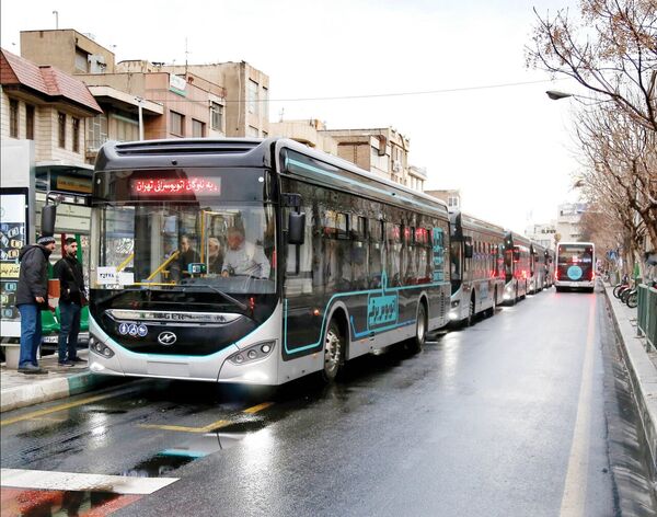 ساخت 2000 دستگاه اتوبوس برقی در داخل