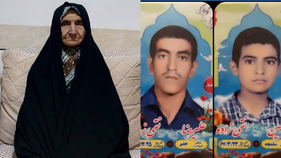 مادر شهیدان نقی‌‌ زاده: فرزندانم فدایی امام و انقلاب بودند