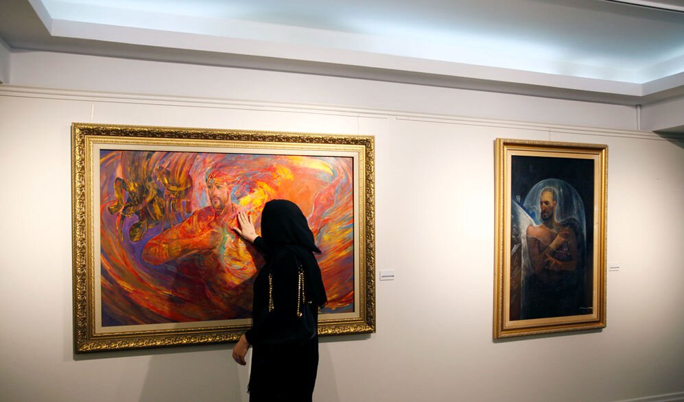 تصاویر | نمایشگاه گزیده‌ آثار مرحوم  حبیب‌الله صادقی