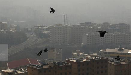 چتر آلودگی بر فراز تهران تا پایان هفته