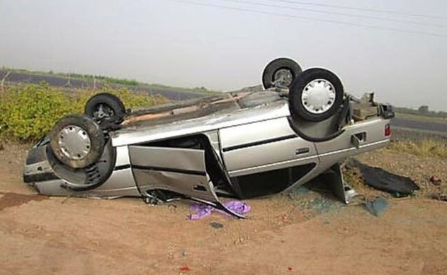 واژگونی مرگبار خودرو در محور سراوان-خاش
