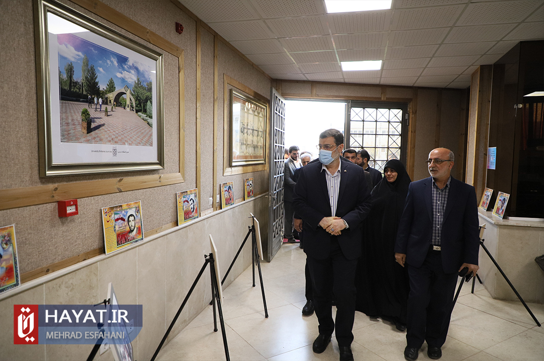 تصاویر/ حضور رئیس بنیاد شهید در جمع دانشجویان و اساتید دانشگاه امام خمینی (ره)