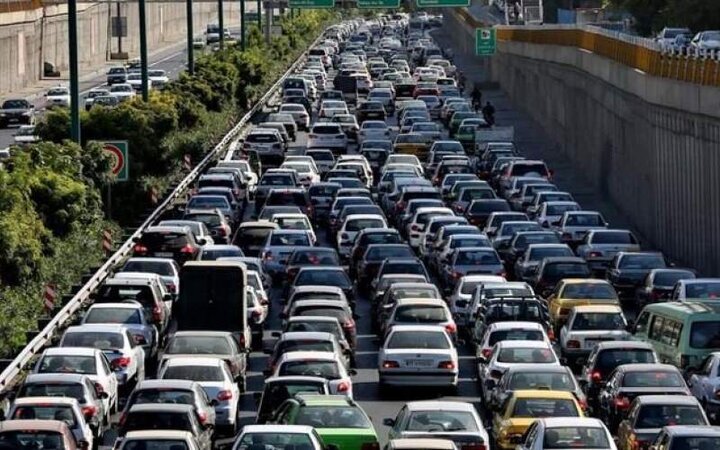 بار ترافیکی پردیس_تهران سنگین شد