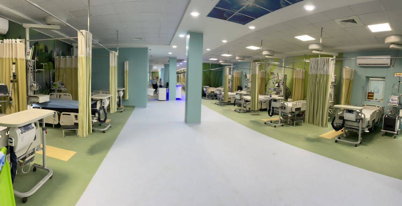 ساخت مگا آی‌سی‌یو 40 تحت‌خوابی برکت بیمارستان گلستان