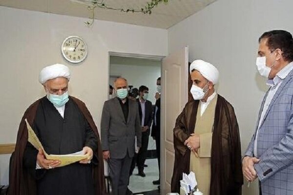 حضور رئیس قوه قضائیه در دادگاه انقلاب اسلامی تهران
